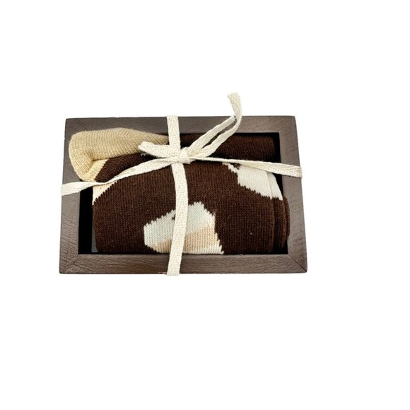 Primitives by Kathy Life Begins After Coffee Box Sign & Socks Gift Set NWT - Picture 3 of 10